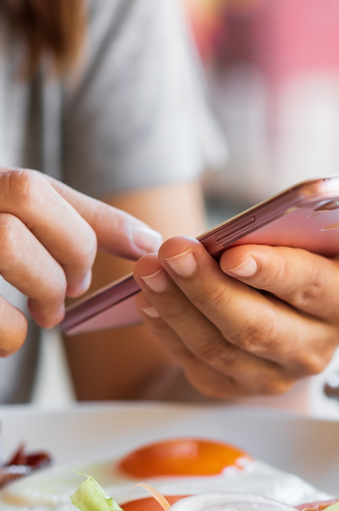 모바일 마케팅 배경 이미지